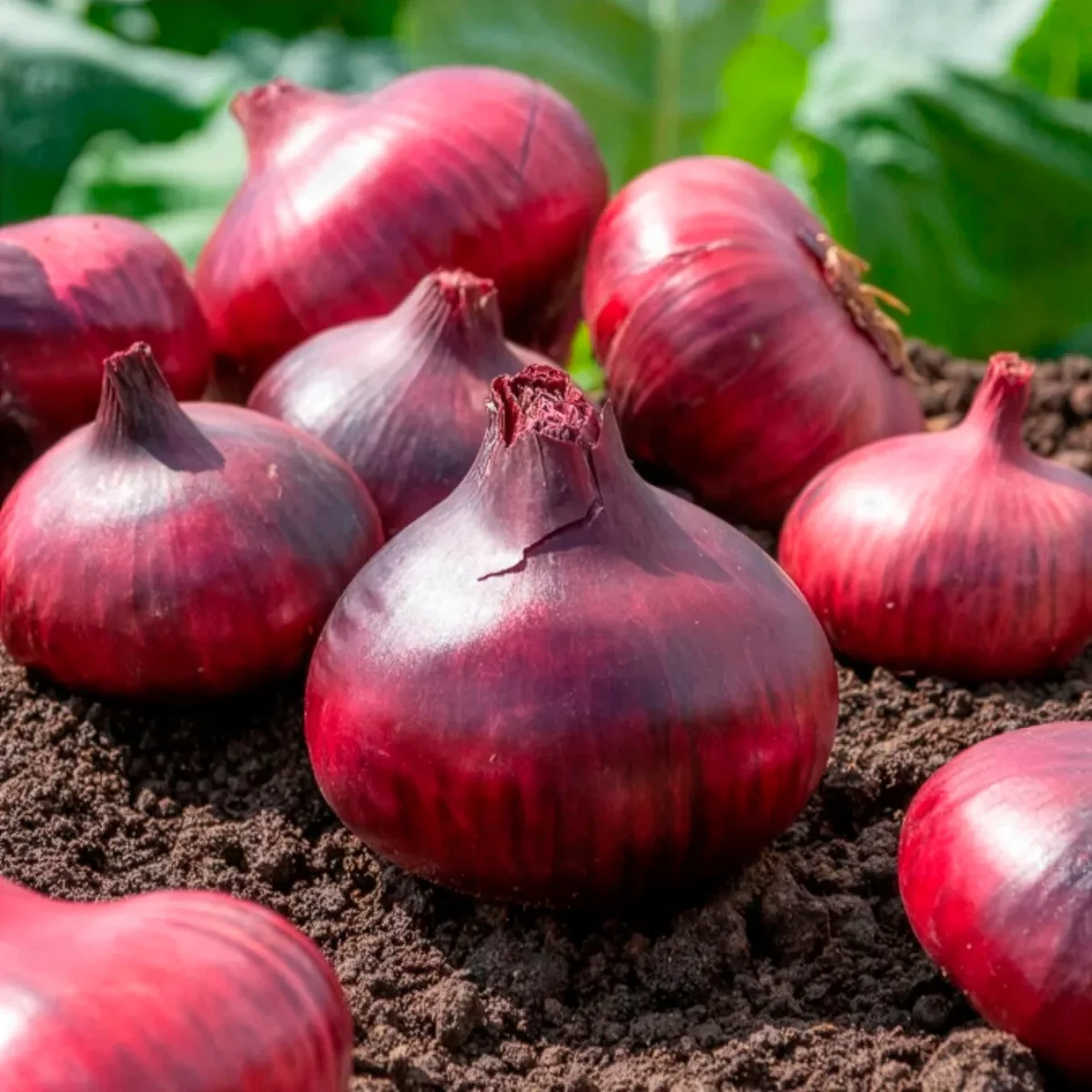 Oignon Rouge foncé de Brunswick – Image 2