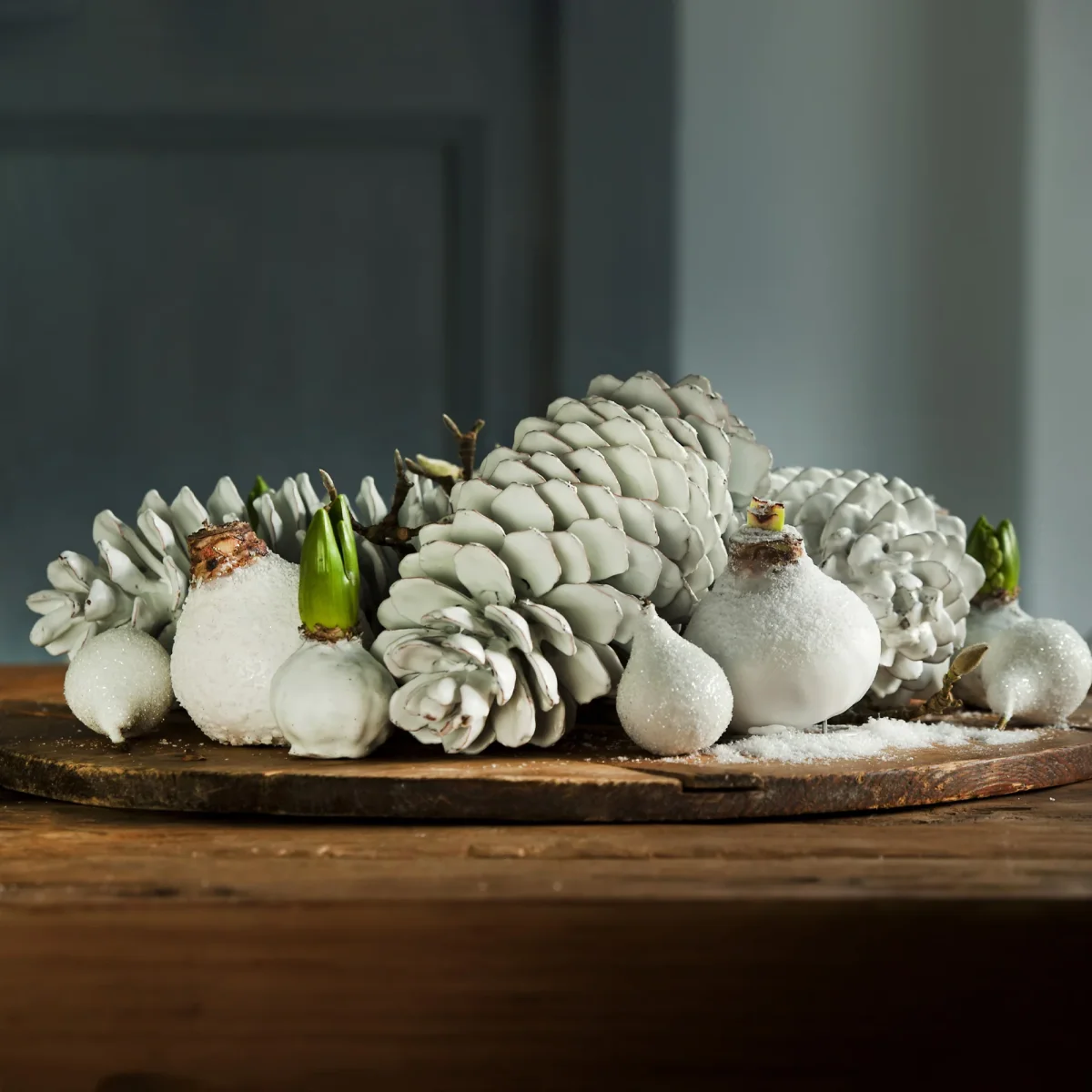 Wax Amaryllis Magic White – Image 4