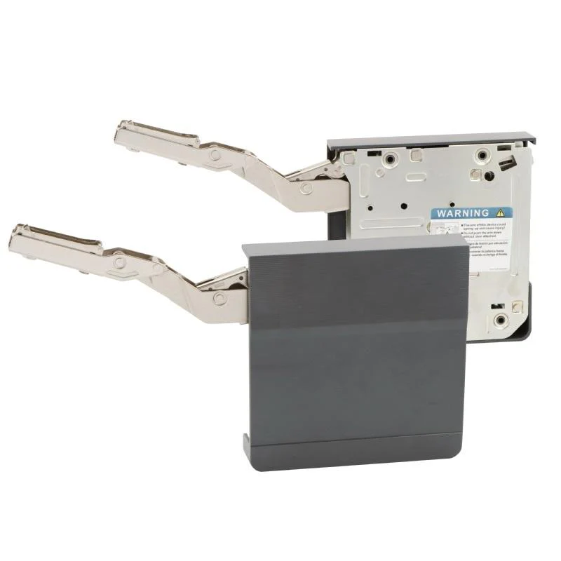 Lot de 2 relevables avec ouverture à angle droit et fermeture silencieuse pour meuble haut, droite et gauche - Graphite – Image 5